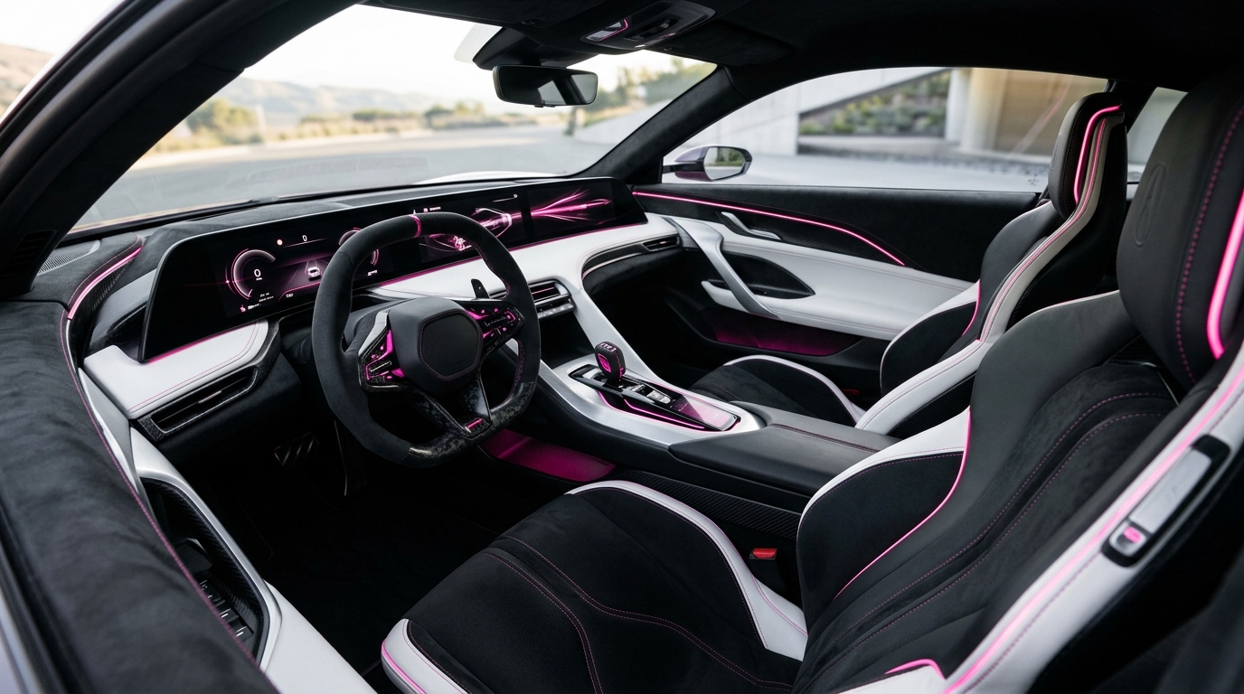 Acura NEXERA Vision sustainable performance-focused interior design
