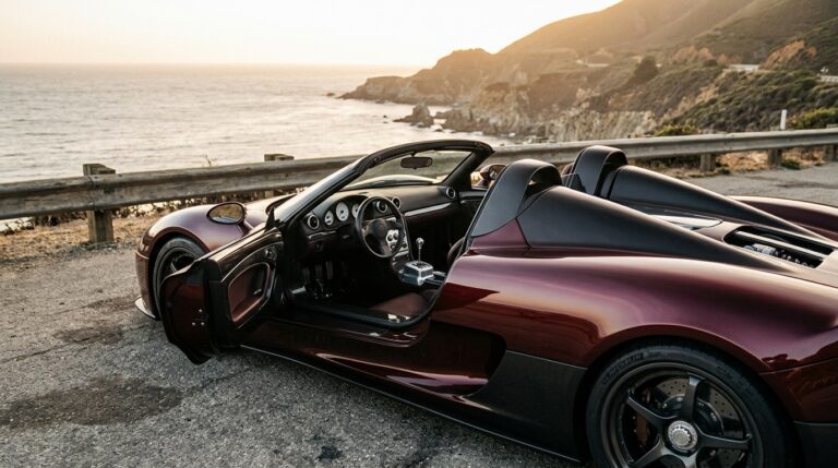 V12 manual supercar representing the return of analogue driving in 2026